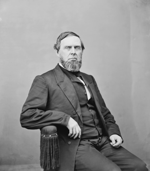 Senator James Harlan of Iowa, between 1865 and 1880. Creator: Unknown.
