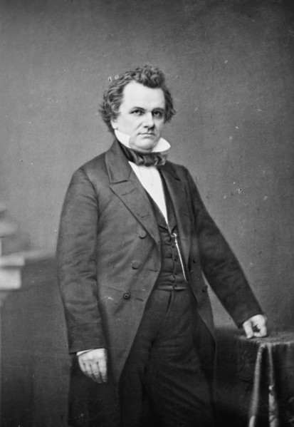 Stephen A. Douglas, between 1855 and 1865. Creator: Unknown.