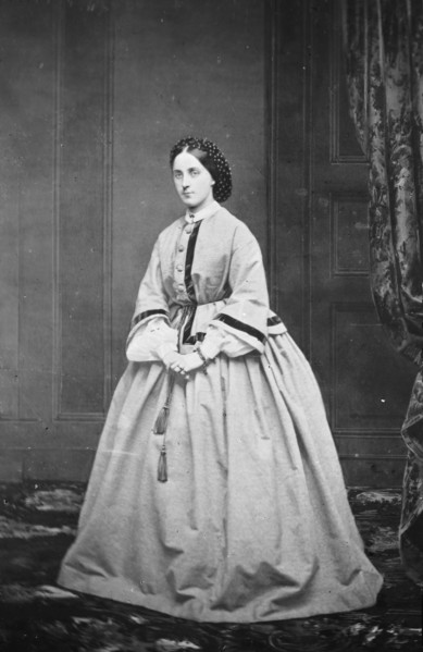 Lady Bury, between 1855 and 1865. Creator: Unknown.