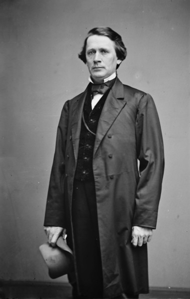 Rev. R.M. Hatfield, between 1855 and 1865. Creator: Unknown.