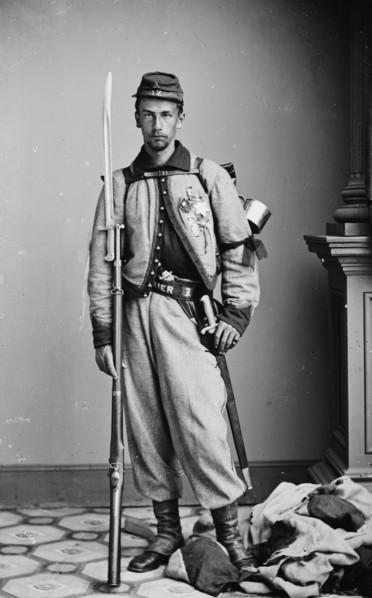 Private Francis E. Brownell, 1862. Creator: Unknown.