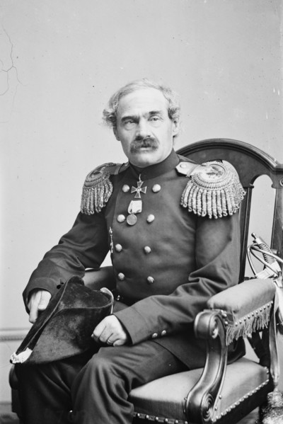 Russian Admiral Stepan Stepanovitch Lessovski, between 1855 and 1865. Creator: Unknown.