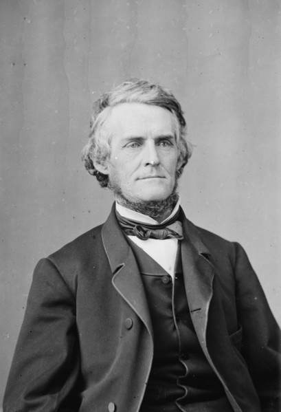 Governor William Dennison of Ohio, between 1855 and 1865. Creator: Unknown.