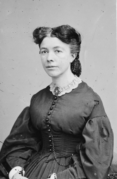Miss Mary Booth, between 1855 and 1865. Creator: Unknown.