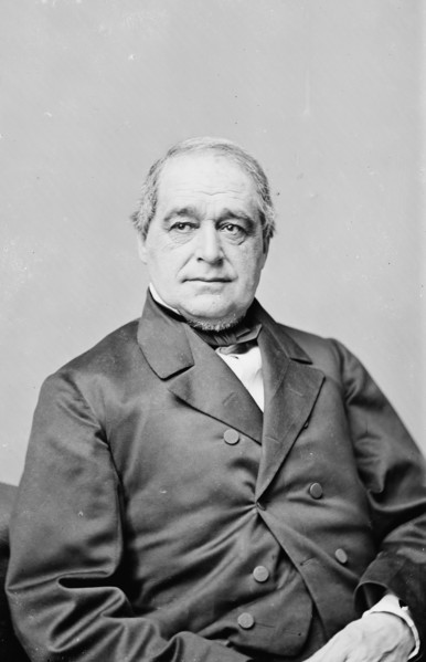 Hannibal Hamlin, between 1860 and 1875. Creator: Unknown.