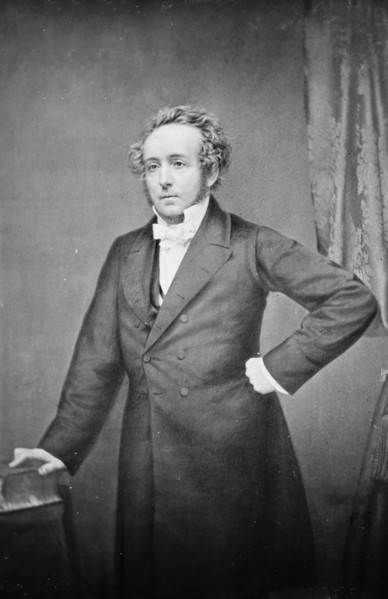 Rev. John McClintock, between 1855 and 1865. Creator: Unknown.