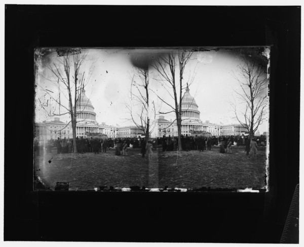 Rutherford Hayes' 1877 inauguration, 1877. Creator: Unknown.