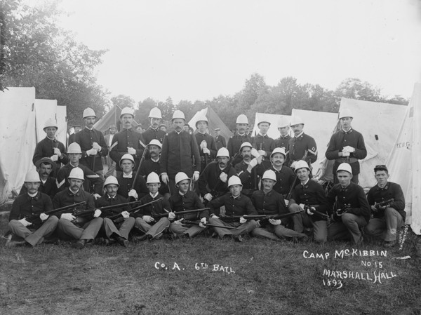 Co. A. 6th Batl., 1893. Creator: Unknown.