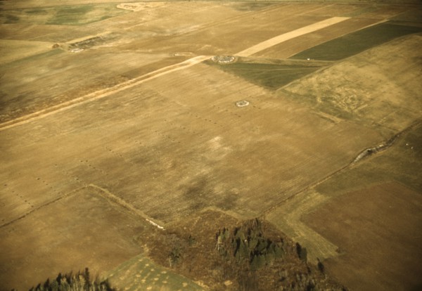 Potato farm in Aroostook county, Maine., after the potatoes have been harvested, 1940. Creator: Jack Delano.