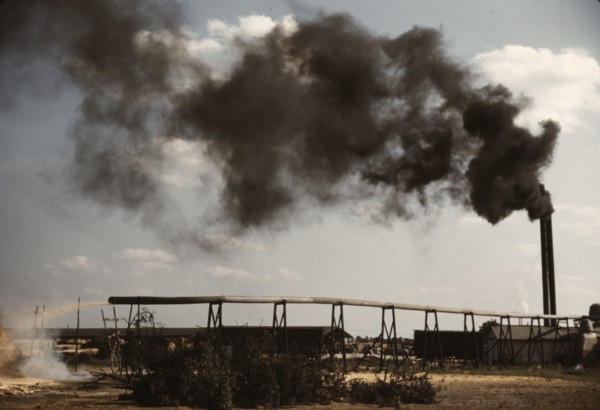 Sawmill at the Greensboro Lumber Co., Greensboro, Ga., 1941?. Creator: Jack Delano.