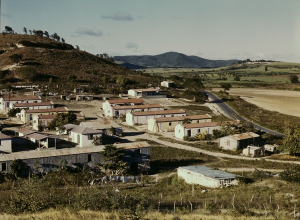 A land and utility municipal housing project, Ponce, Puerto Rico, 1941. Creator: Jack Delano.