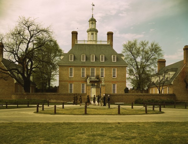 The Governor's Palace, Williamsburg, Va., 1943. Creator: Howard Hollem.