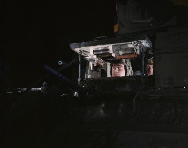Light tank, Ft. Knox, Ky., 1942. Creator: Alfred T Palmer.