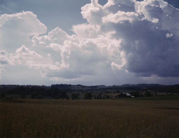 The countryside near the TVA site of the Douglas Dam, Tenn., 1942. Creator: Alfred T Palmer.