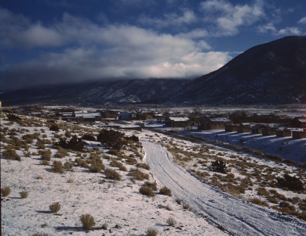 Questa, Taos County, New Mexico, 1943. Creator: John Collier.