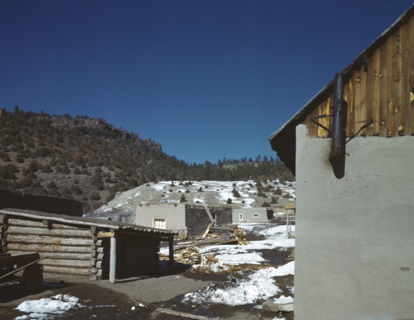 Placita, near Penasco, Taos Co., New Mexico, 1943. Creator: John Collier.