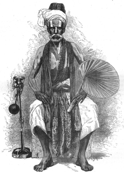 'Hindoo Mendicant at Hurdwar', 1875. Creator: Unknown.