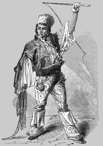 'Wallachian Postilion; A Visit to the Danubian Principalities', 1875. Creator: Nelson Boyd.
