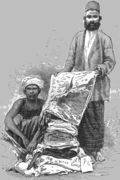 'Moors-- Cloth Vendors; Four Months in Ceylon', 1875. Creator: Unknown.