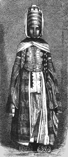 'A Woman of Lazestan; Adventures in Lazestan', 1875. Creator: Frederick A. Lyons.