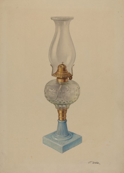 Lamp, c. 1938.