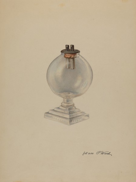 Lamp, c. 1938.