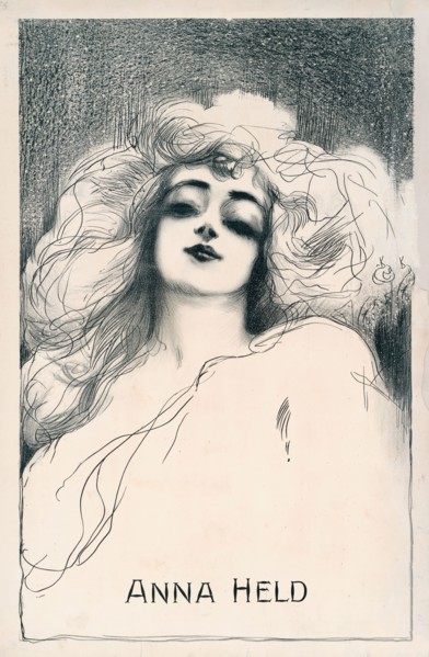 Anna Held, 1900. Private Collection.