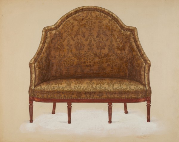 Sofa, c. 1936.