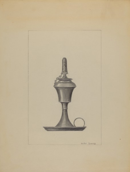 Lamp, c. 1936.