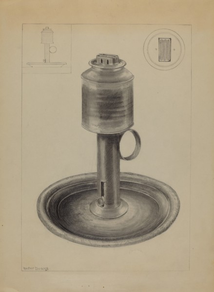 Lamp, c. 1936.