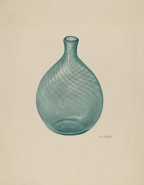 Flask, c. 1941.