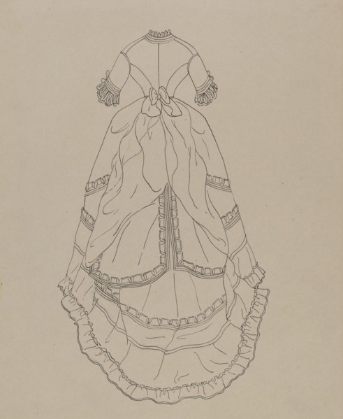 Dress, c. 1940.