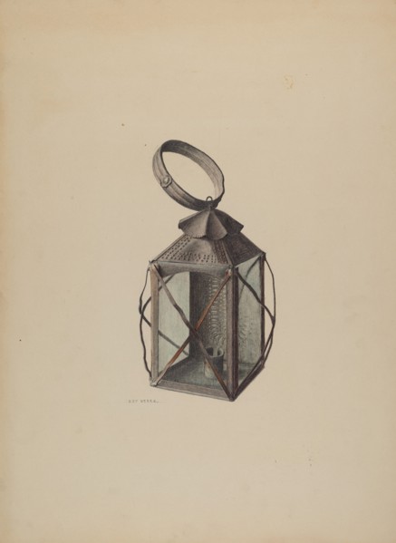 Lantern, c. 1938.