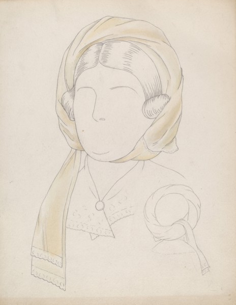Headdress, c. 1937.