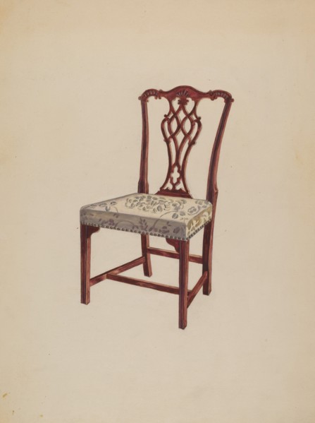 Chair, c. 1936.