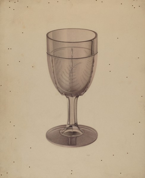 Goblet, c. 1938.