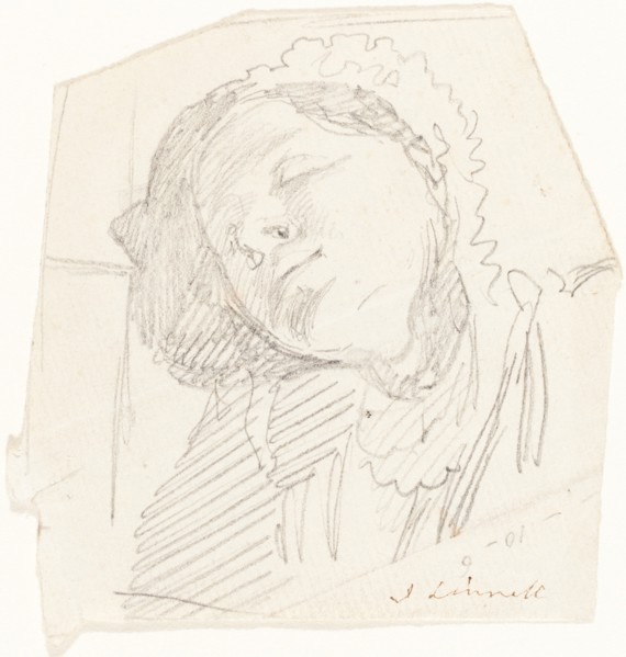 A Woman Resting. Creator: John Linnell the Elder.
