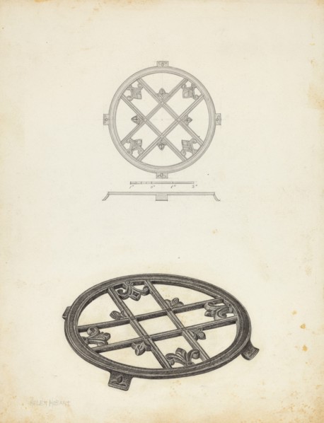 Trivet, c. 1941.