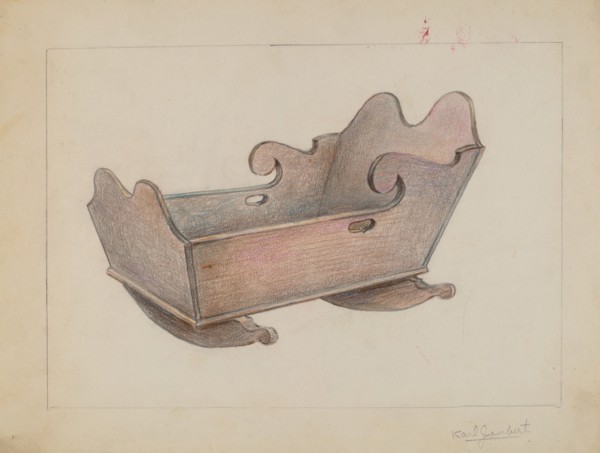 Cradle, c. 1936.