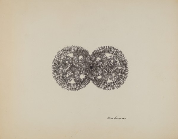 Brooch, c. 1939.
