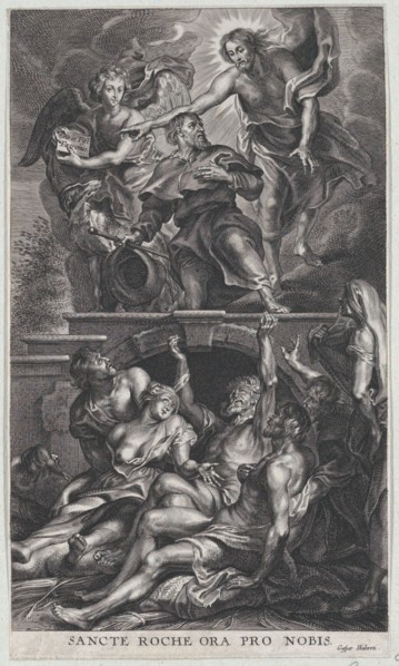 Saint Roch, ca. 1705-24.