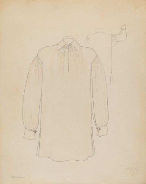 Shirt, c. 1936.