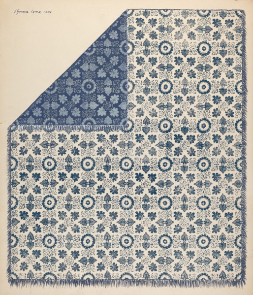 Coverlet, 1936.