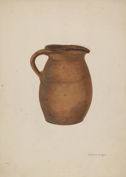 Pitcher, c. 1938.