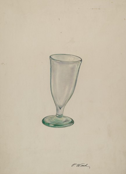 Wine Glass, c. 1940.