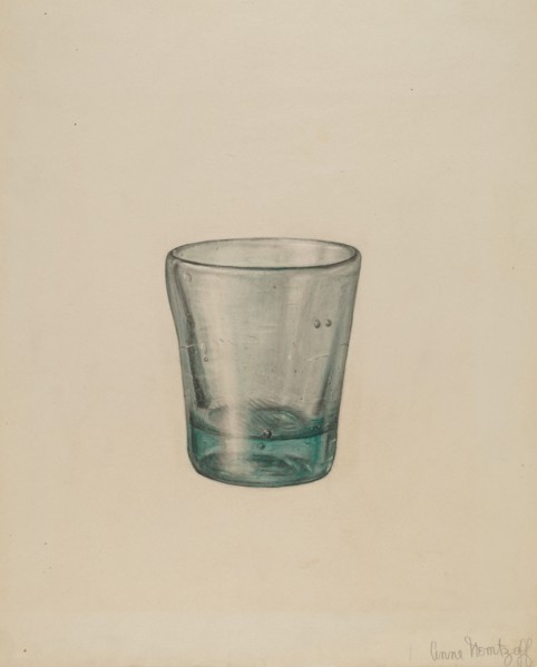 Tumbler, c. 1940.