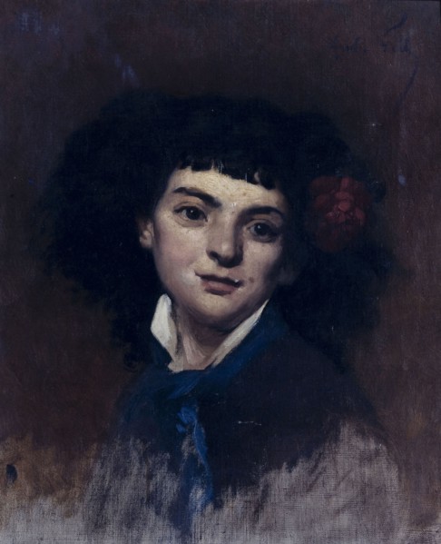 Portrait of a woman.