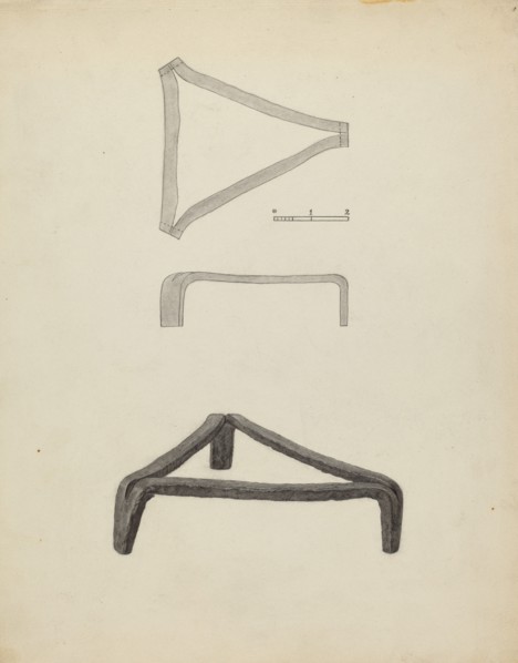 Trivet, c. 1938.
