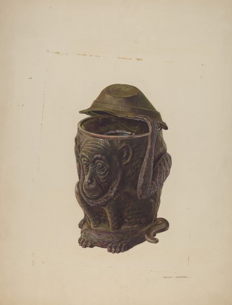 Cuspidor, c. 1941.