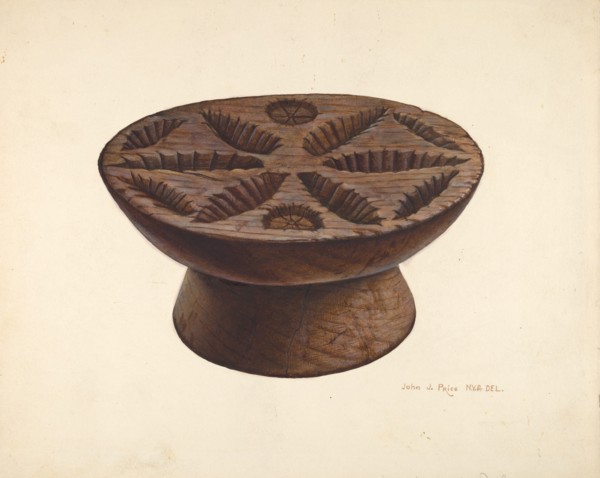 Butter Mold, c. 1939.